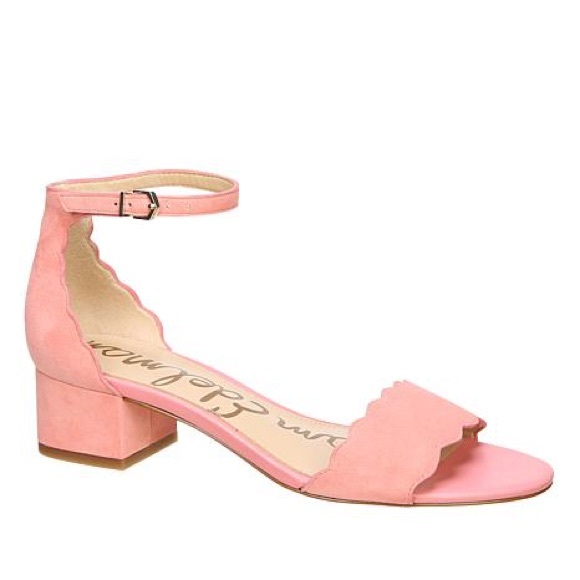 sam edelman scalloped block heels